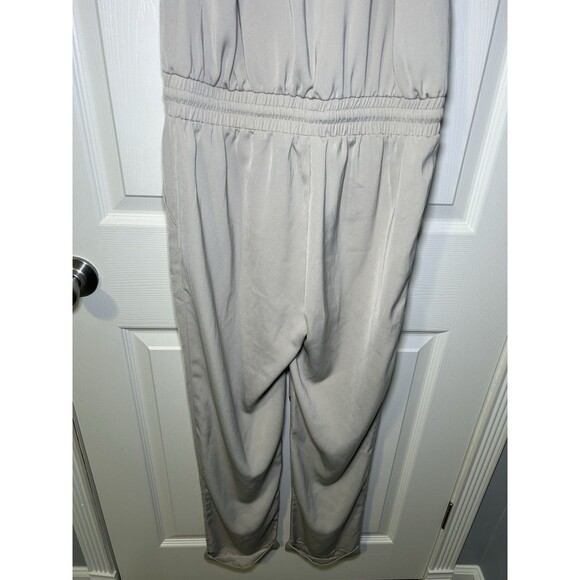 Dress Forum Women’s Sleeveless Utility Jumpsuit Light Khaki Size Small NWOT - Picture 8 of 8